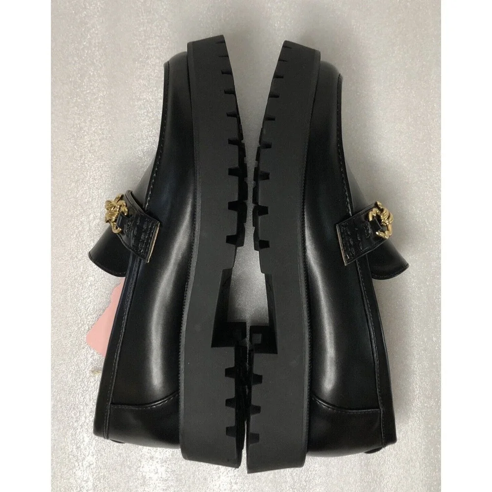 Sam & Libby Women's Black Rylan Lug Sole Loafer Low Top Slip-On 8.5 NEW - Picture 13 of 16